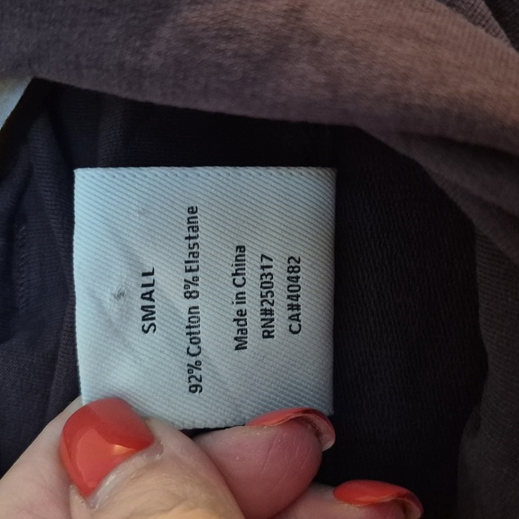 Varley Warwick Chocolate Plum Funnel Neck Side Zip Drawstring Oversized Small - Picture 5 of 9